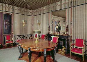 Sala del consejo, creada en 1800 de Charles Percier